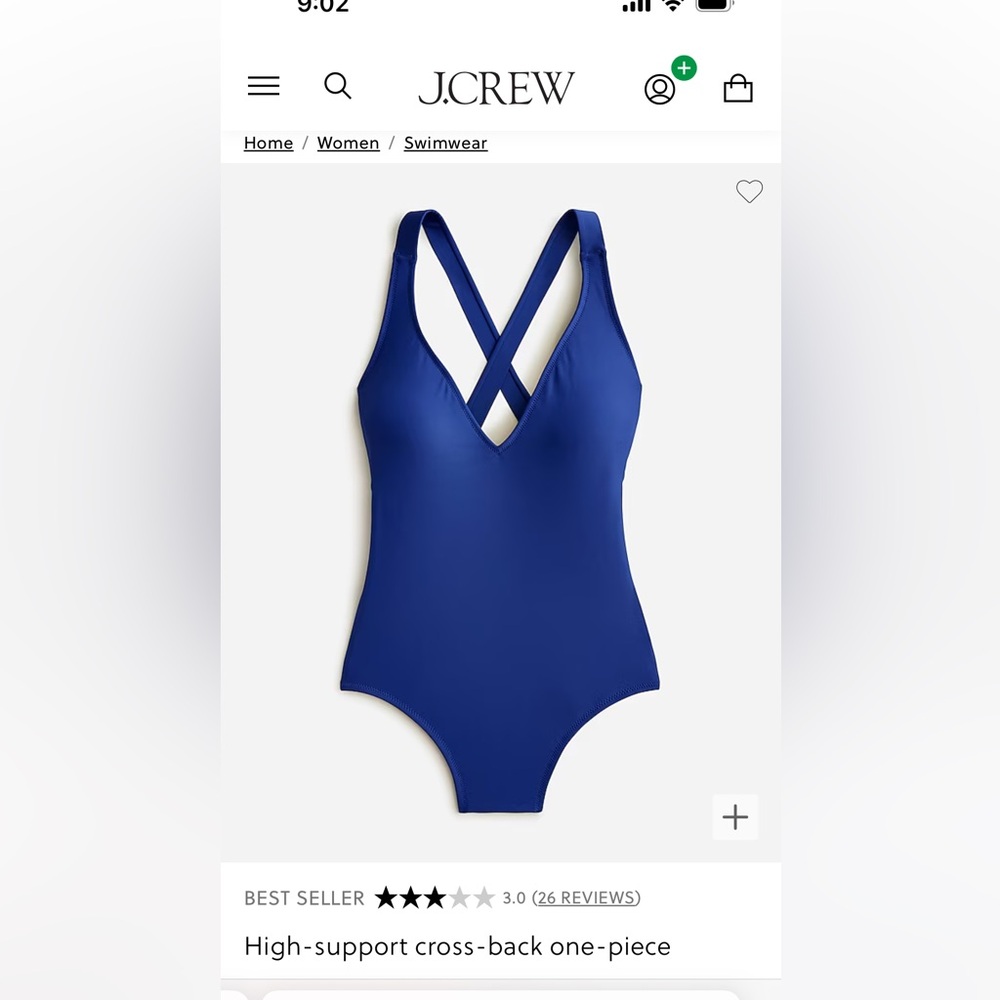 NWT JCrew Bathing Suit